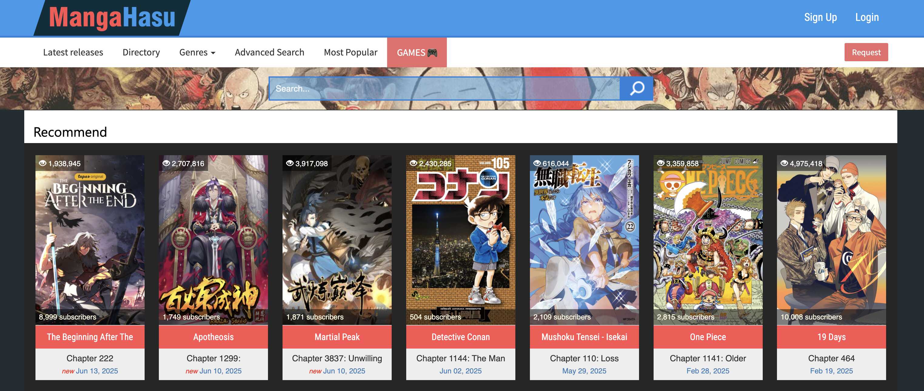 MangaBuddy Online Manga Reading Platform